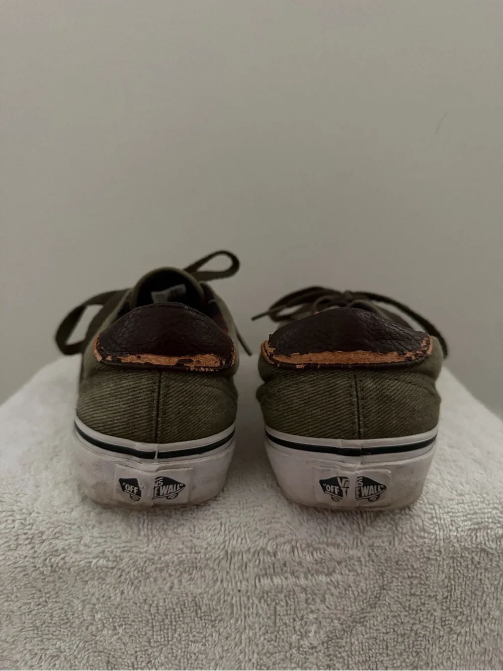 Vans olive green